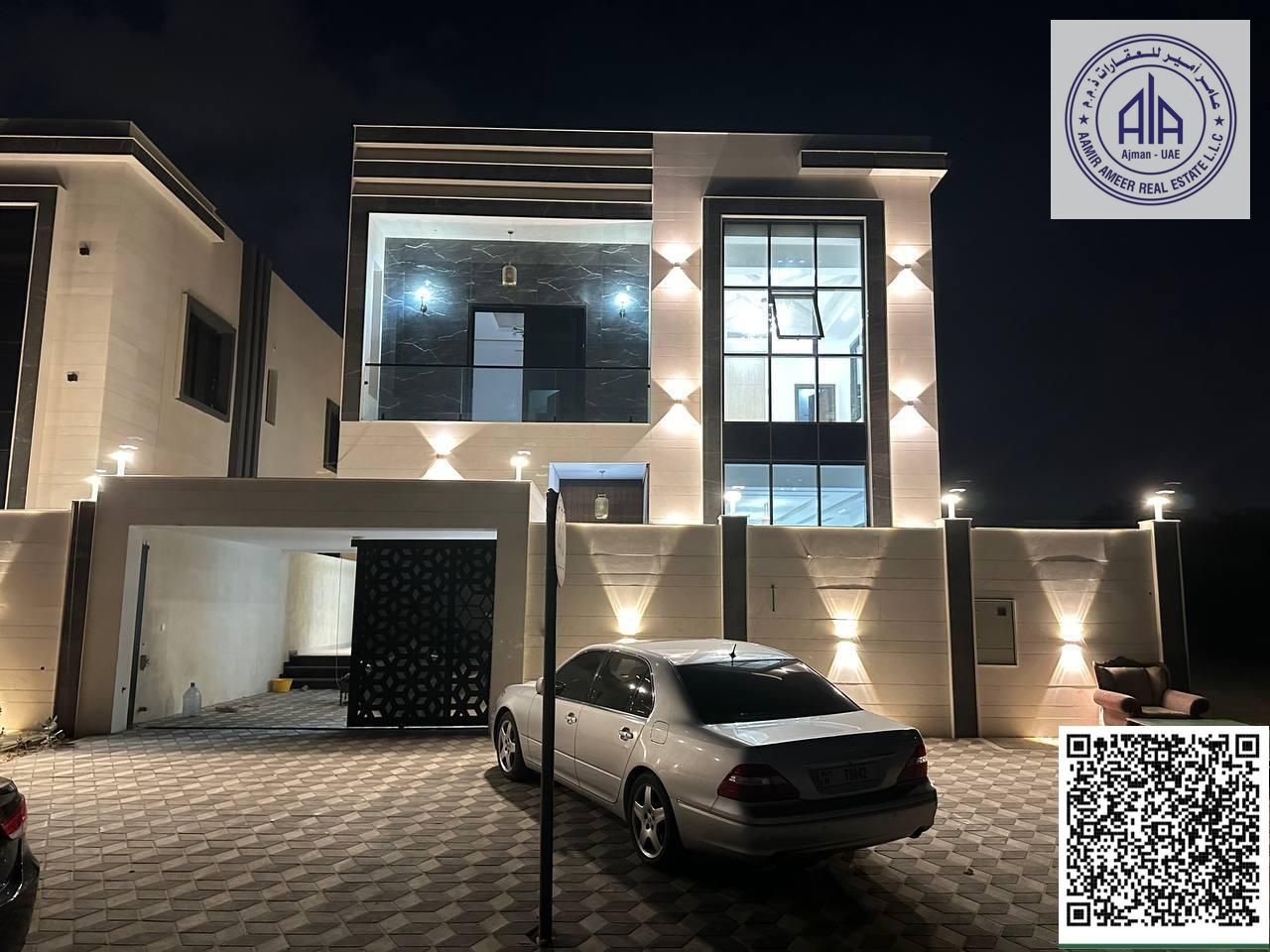 for rent villa in al zahya ajman central AC