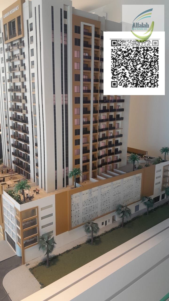 al azha Garden Residences, Emirates City, Ajman Studio 610 sqft with parking