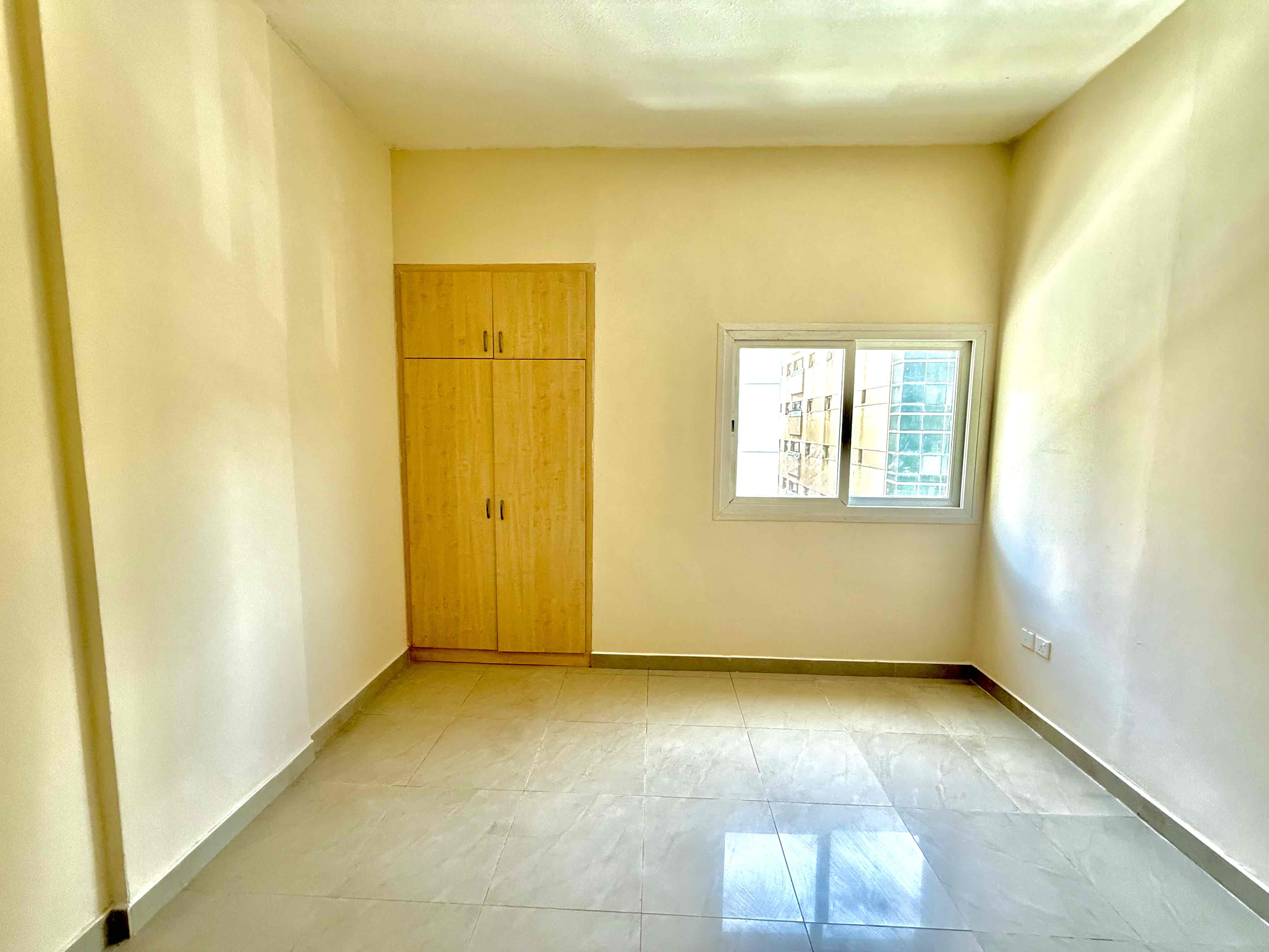 Amazing 2BHK apartment wardrobe balcony to washrooms in a school area in Moala Sharjah