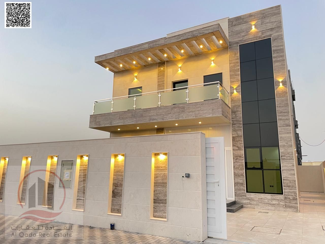 For sale, a villa in Ajman Al Helio, 3 master rooms, a Majles room, a hall, and a maid’s room, freehold for all nationalities, Installment with out do