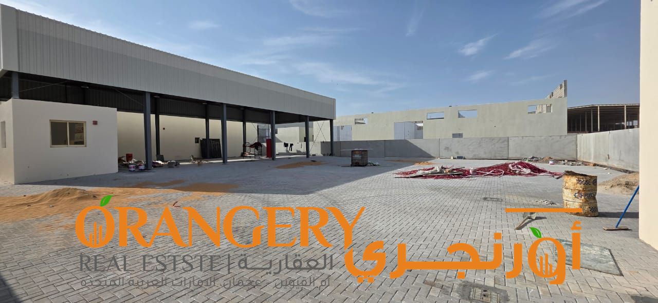 For rent, Industrial yard 15,000 SQF-Umm Al Thaoub