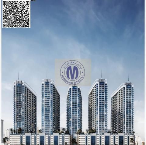 10% down payment and installment over 7 years with the developer Creek Tower in Ajman