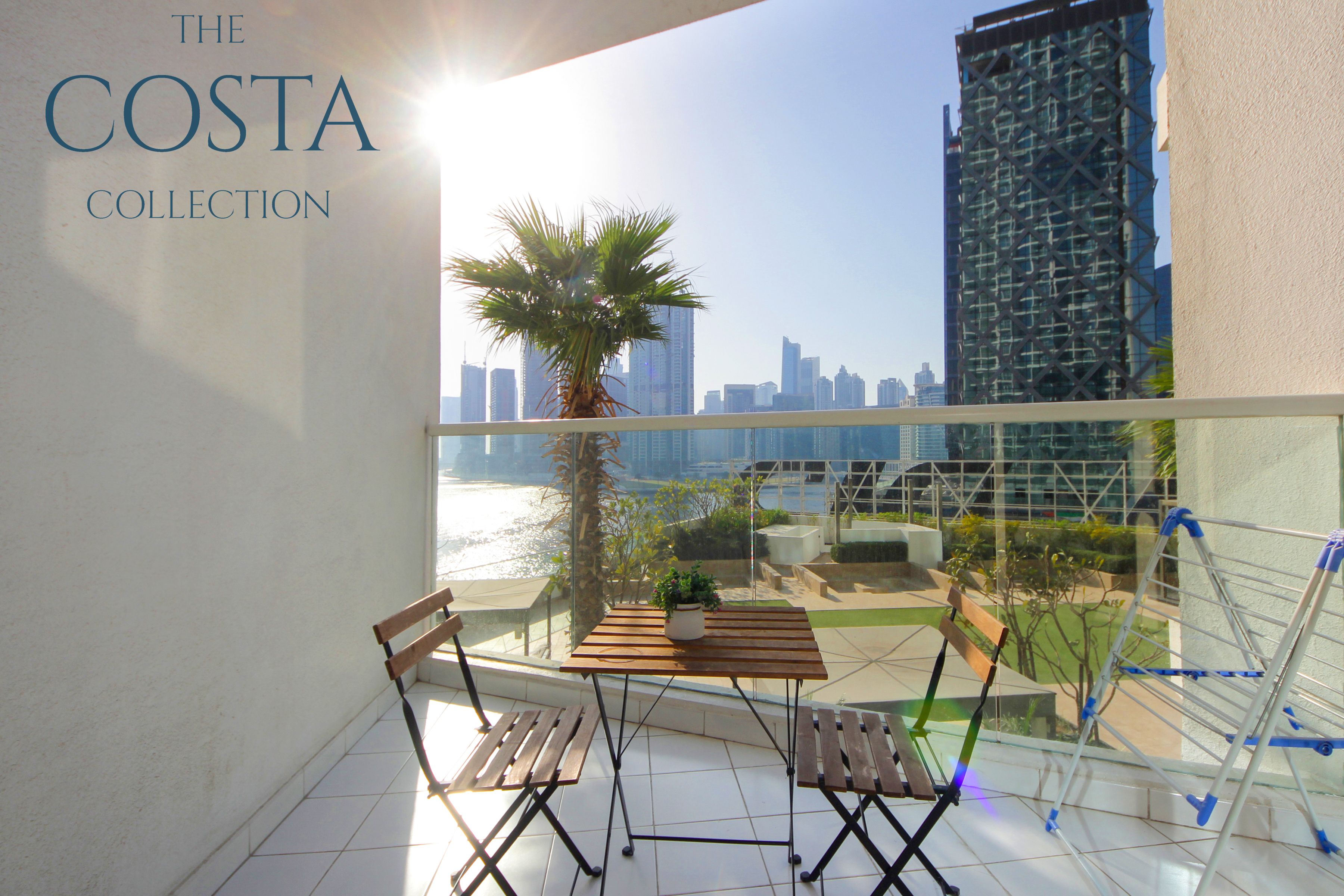 Canal View | Spacious Balcony | Monthly Stay