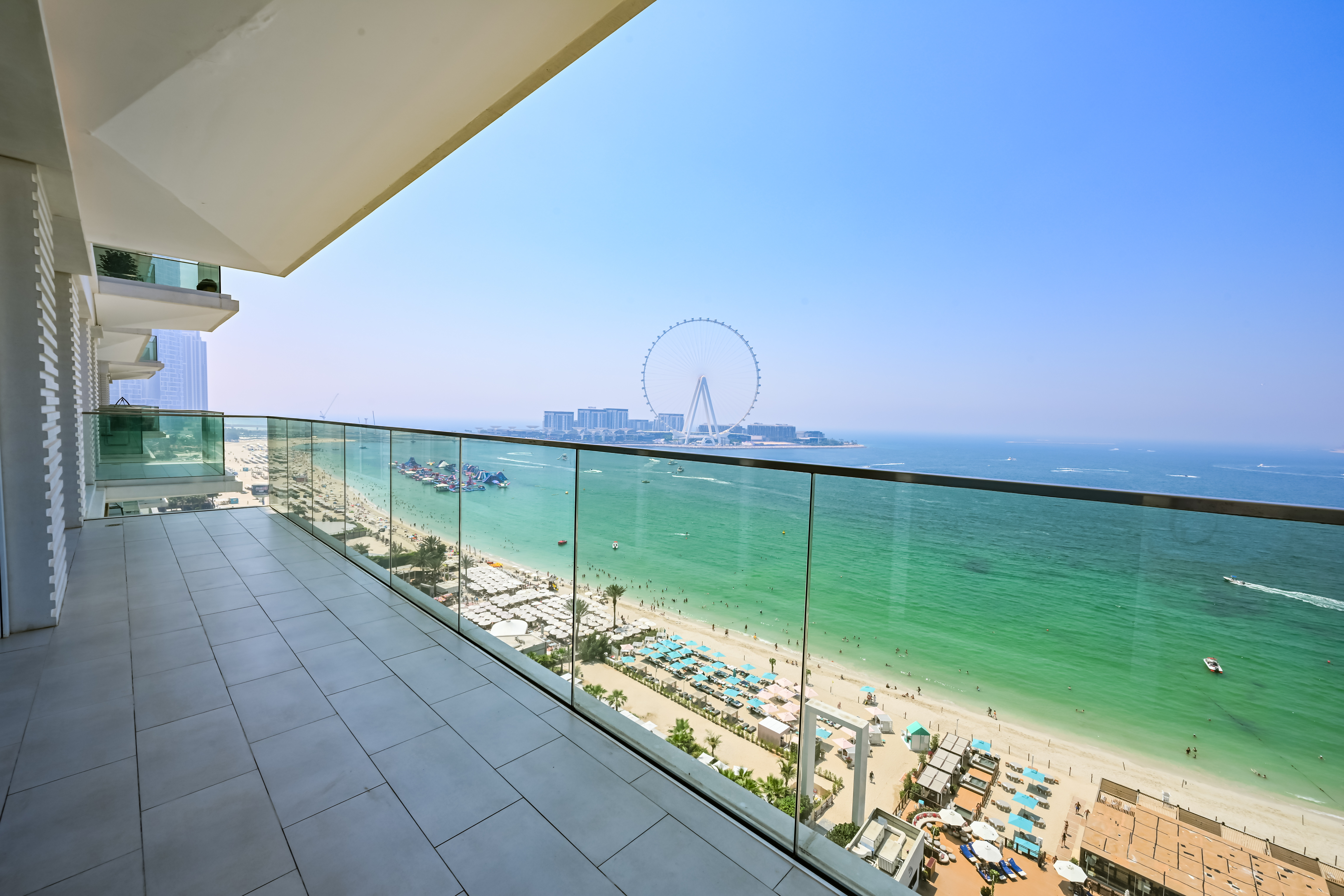 Ultra Luxury 3BR + Maids | Fully Furnished and Fitted | Direct Sea View from the Beach