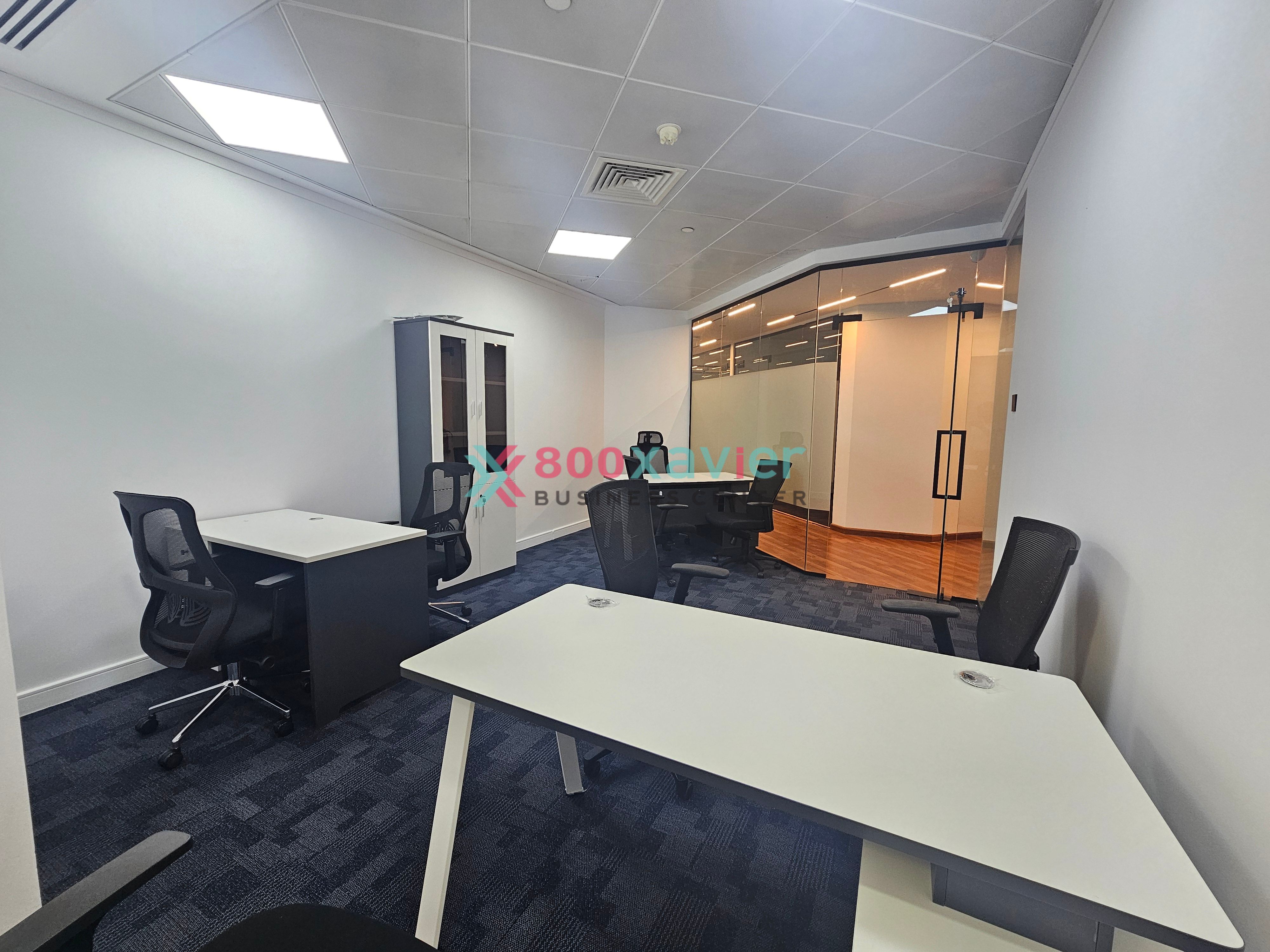 FULLY FURNISHED OFFFICES || WITH AMAZING SHEIKH ZAYED ROAD VIEW || CLOSE TO EMIRATES TOWER METRO