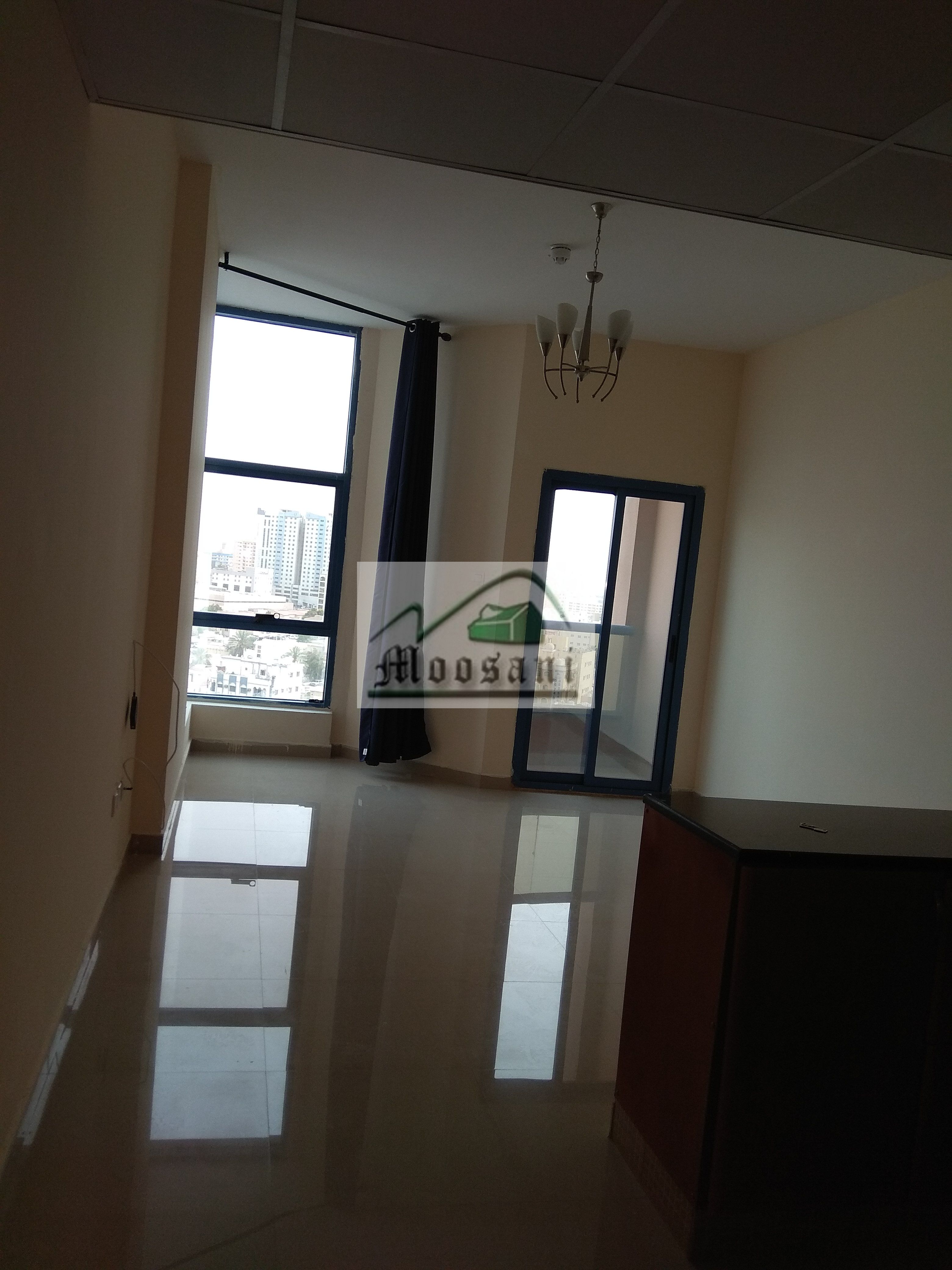 Big Size Studio With Parking and Large Balcony Apartment Available For Rent in AED 25,000/- 6 Payment