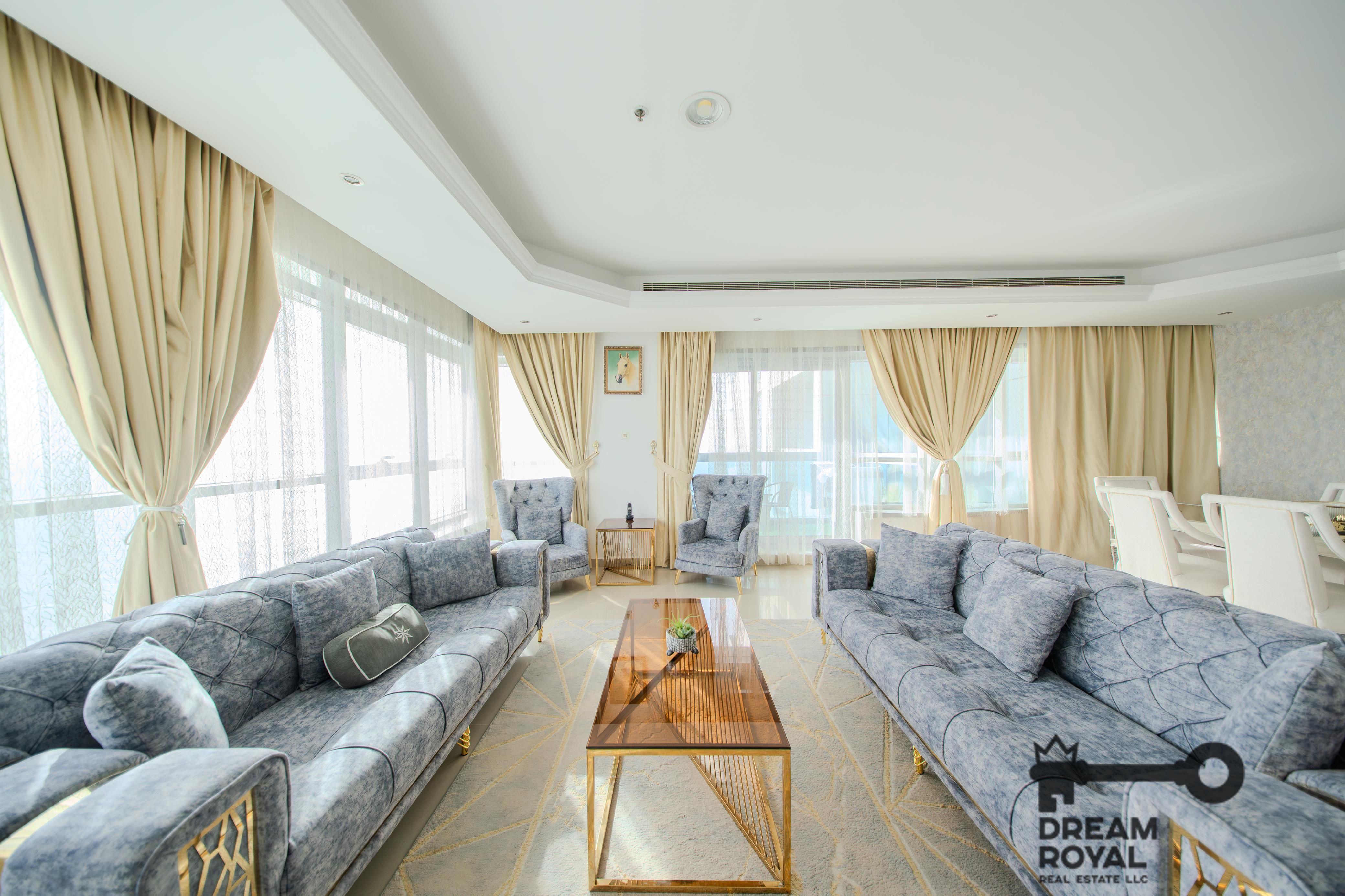 Freehold | Luxury 2-Bedroom Apartment | Corniche Tower, Ajman