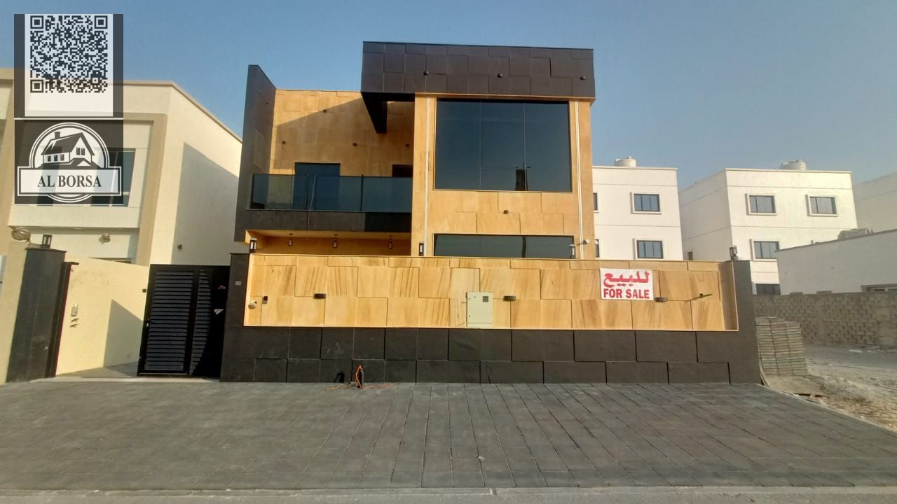 For sale, a villa in Al Zahya, consisting of 5 rooms, a majlis, a hall, and a maid’s room