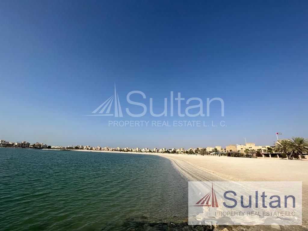 3 BR TH + Maids Lagoon view in Al Hamra Village