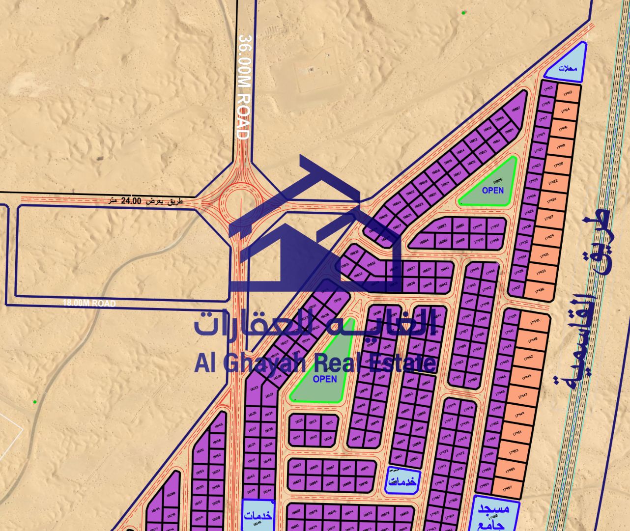 Industrial Land for Sale in Al Sajaa Industrial Area - Directly on Al Qasemiya Road