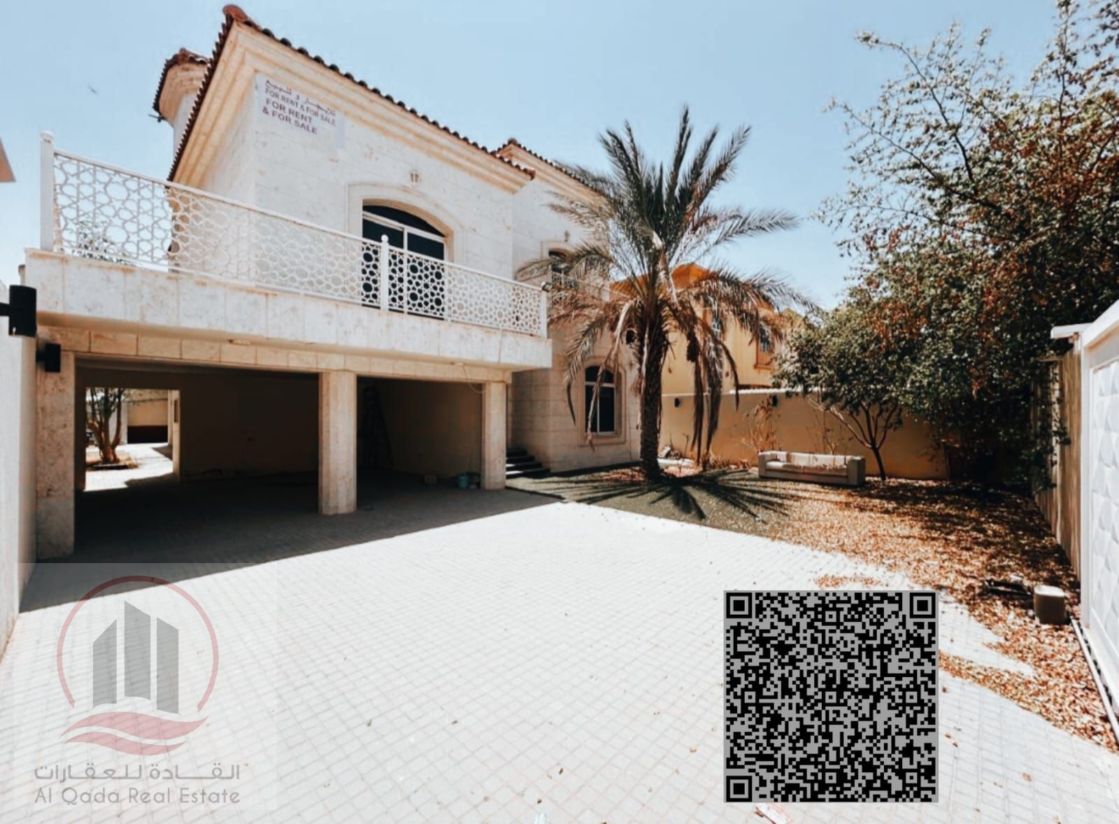 For sale, a villa in Ajman, Al Rawda, 6 rooms + a council + a hall and a maid’s room, freehold for all nationalities and bank financing without a down