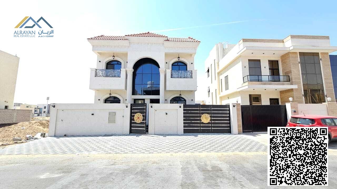 At a price including registration and ownership fees, on the main street, ready for occupancy in the most upscale areas of Ajman, freehold for all nat