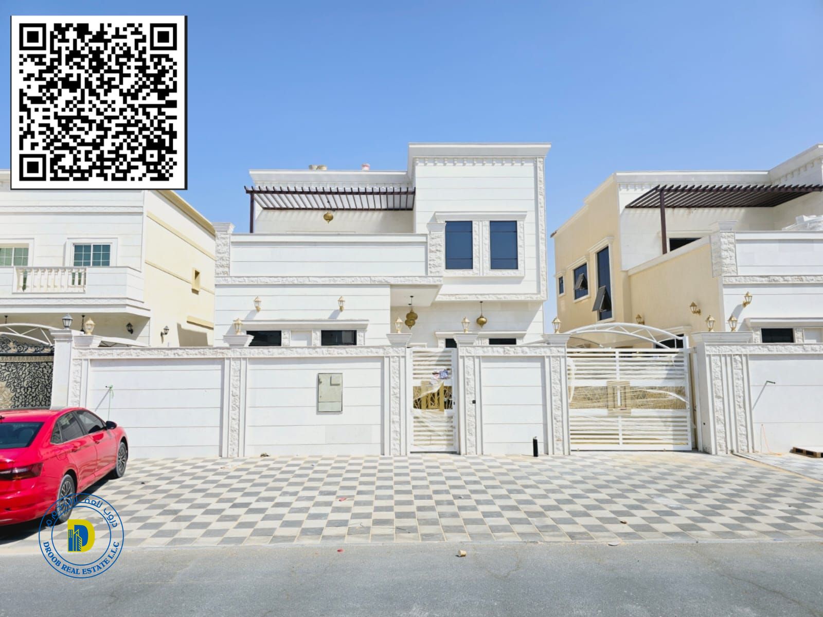 4-bedroom villa with terrace, prime location behind Emirates Towers, at a special price,