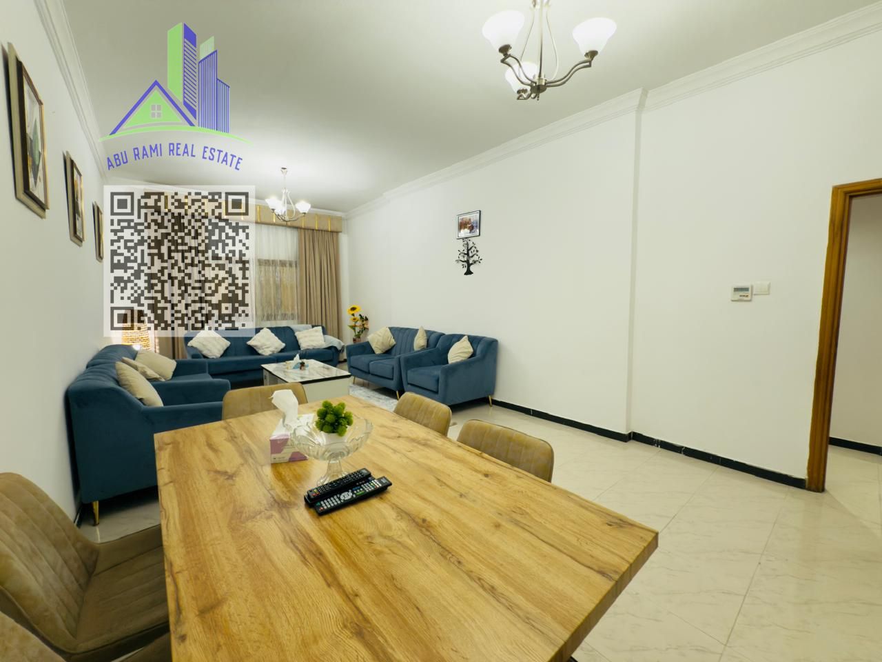 Available now, a room and a hall for rent for a month, new furniture, new construction, only 3800, including bills