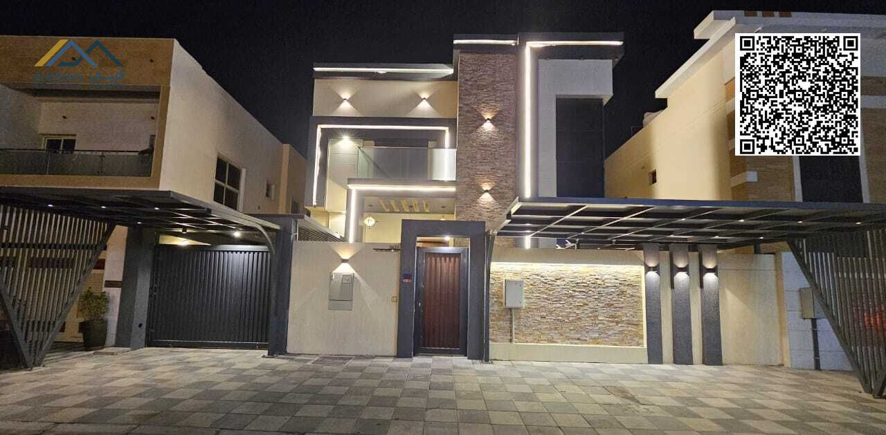 At a price including electricity, water and air conditioning, on the main street, ready for occupancy in the most upscale areas of Ajman, freehold for
