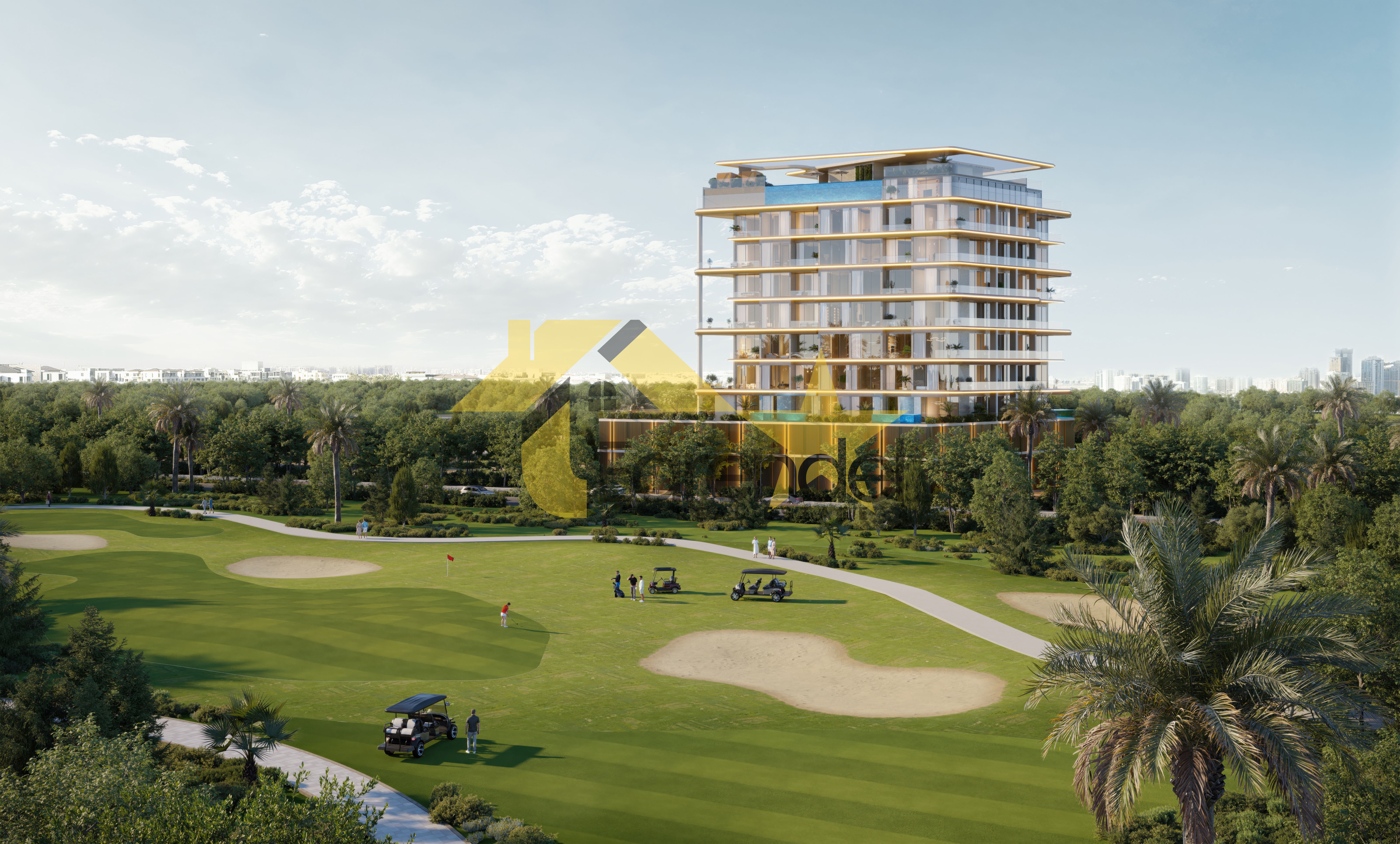 Near Metro | Golf Estate Views | Freehold | Rooftop Pool | Investor Deal | High ROI