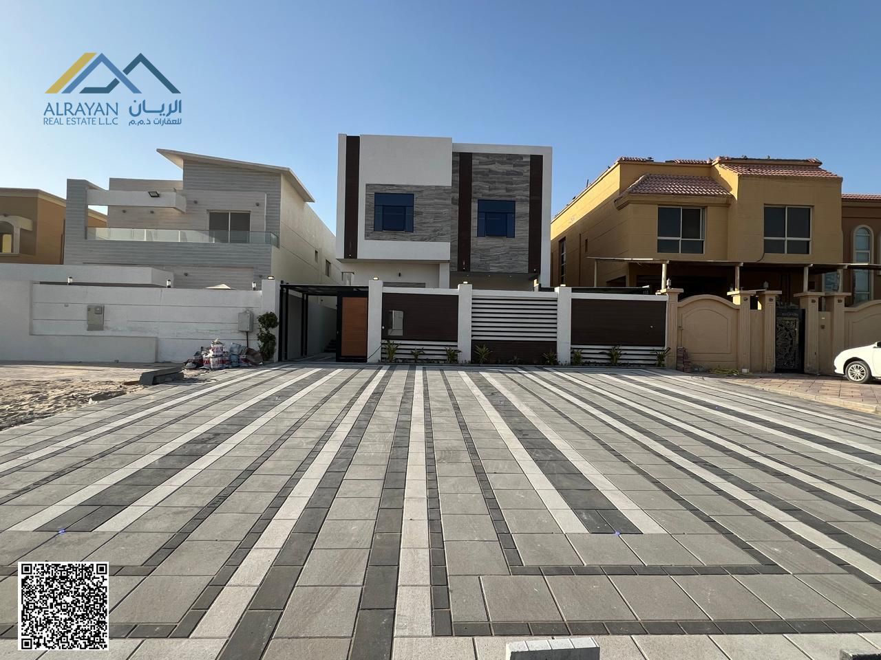 Villa in the most prestigious areas of Ajman * Large area * Freehold for all nationalities