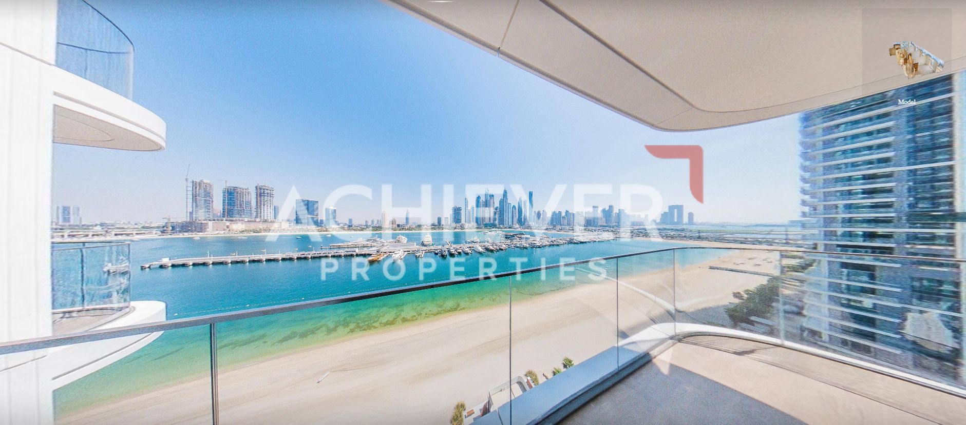 Corner Unit I Full Sea and Marina Skyline View