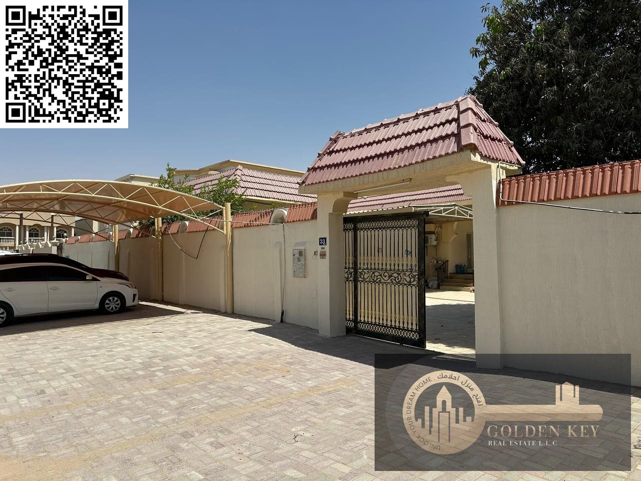 10,000 sqft villa for sale prime location ajman rawda 2