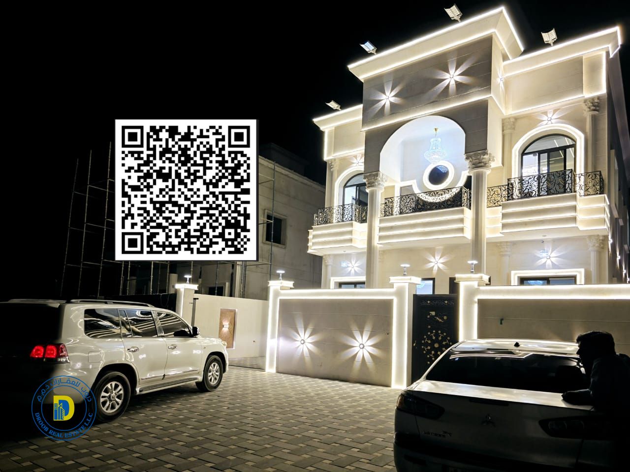 At a price including registration fees - 3 floors, large courtyard - freehold for all nationalities - possibility of easy bank financing