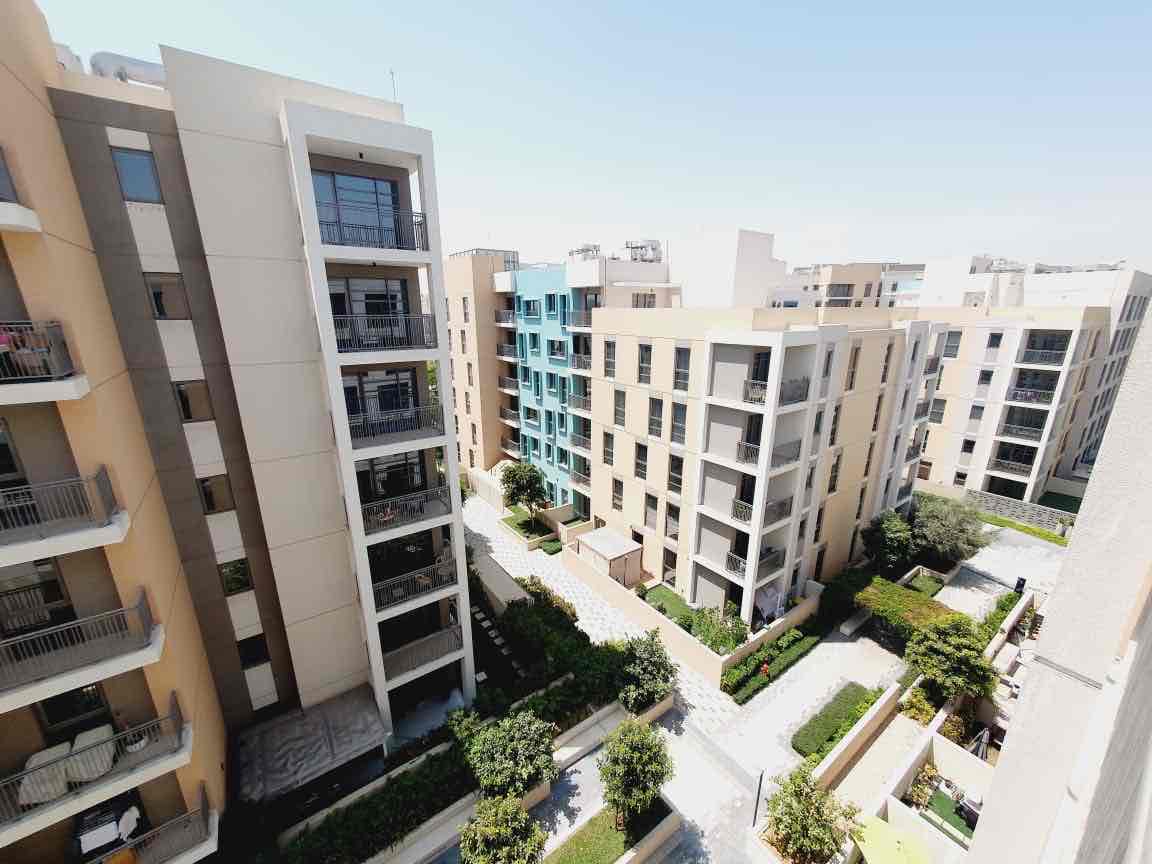 1bhk 1washroom with gym pool cover parking uptown Al zahia Sharjah