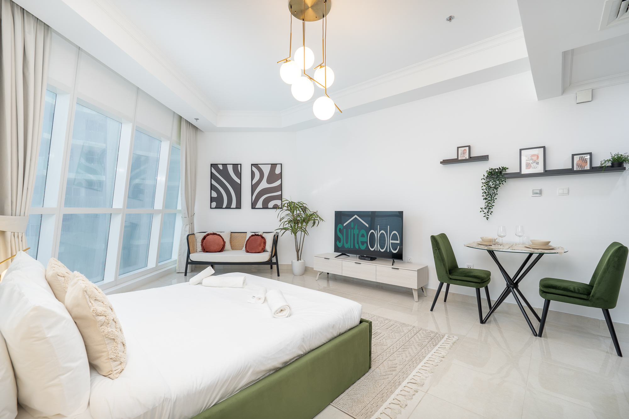 Studio in Court Tower | Pet-Friendly | Business Bay Metro Nearby | All Bills Included