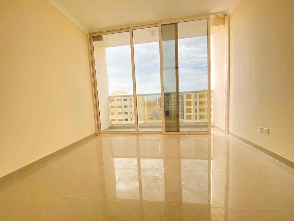 Like Brand New 1BHK and Al Jada outside with balcony good one apartment