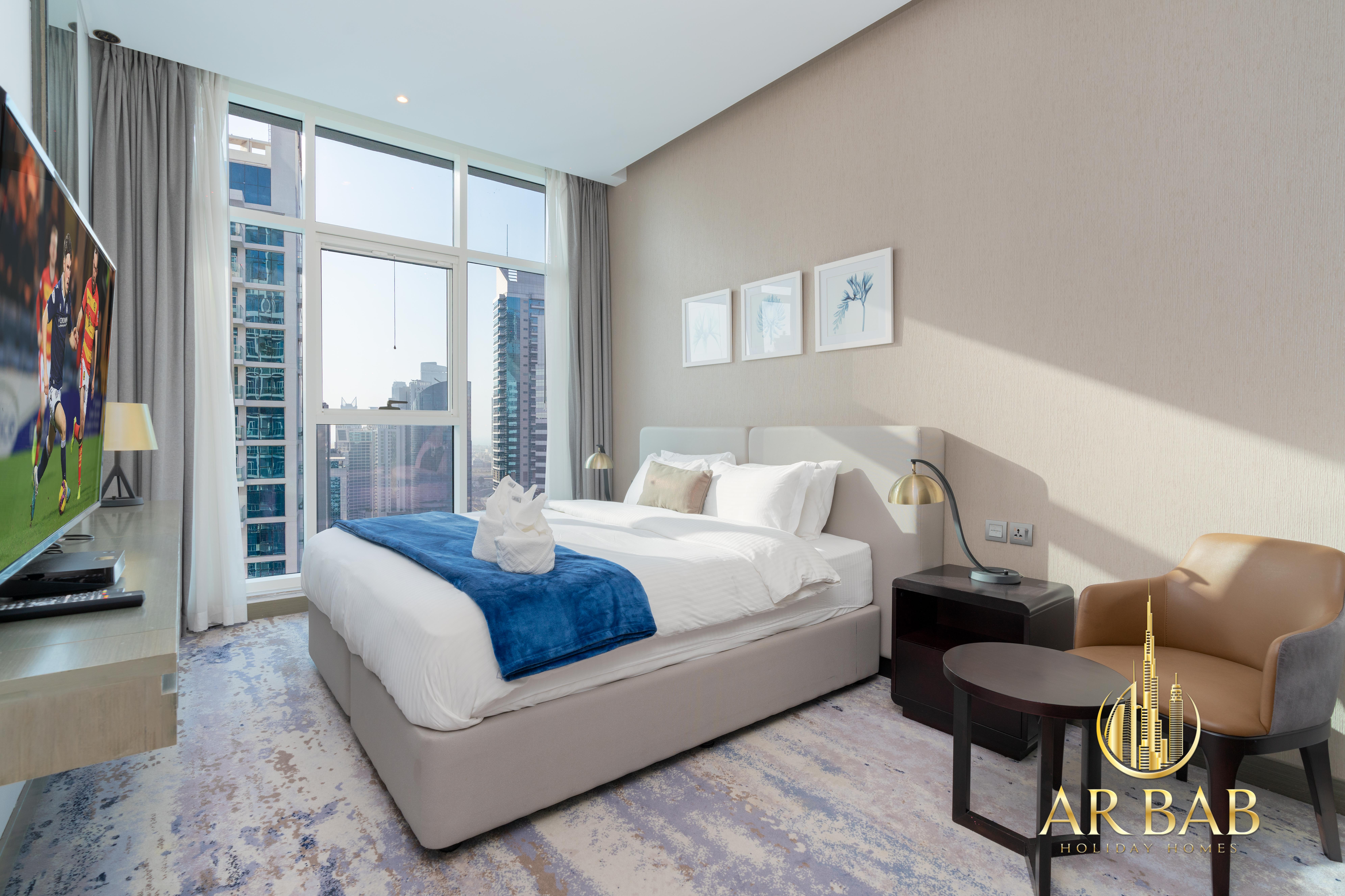 RAMADAN OFFER, Luxury Studio | Burj Khalifa View | High Floor | Centrally Located