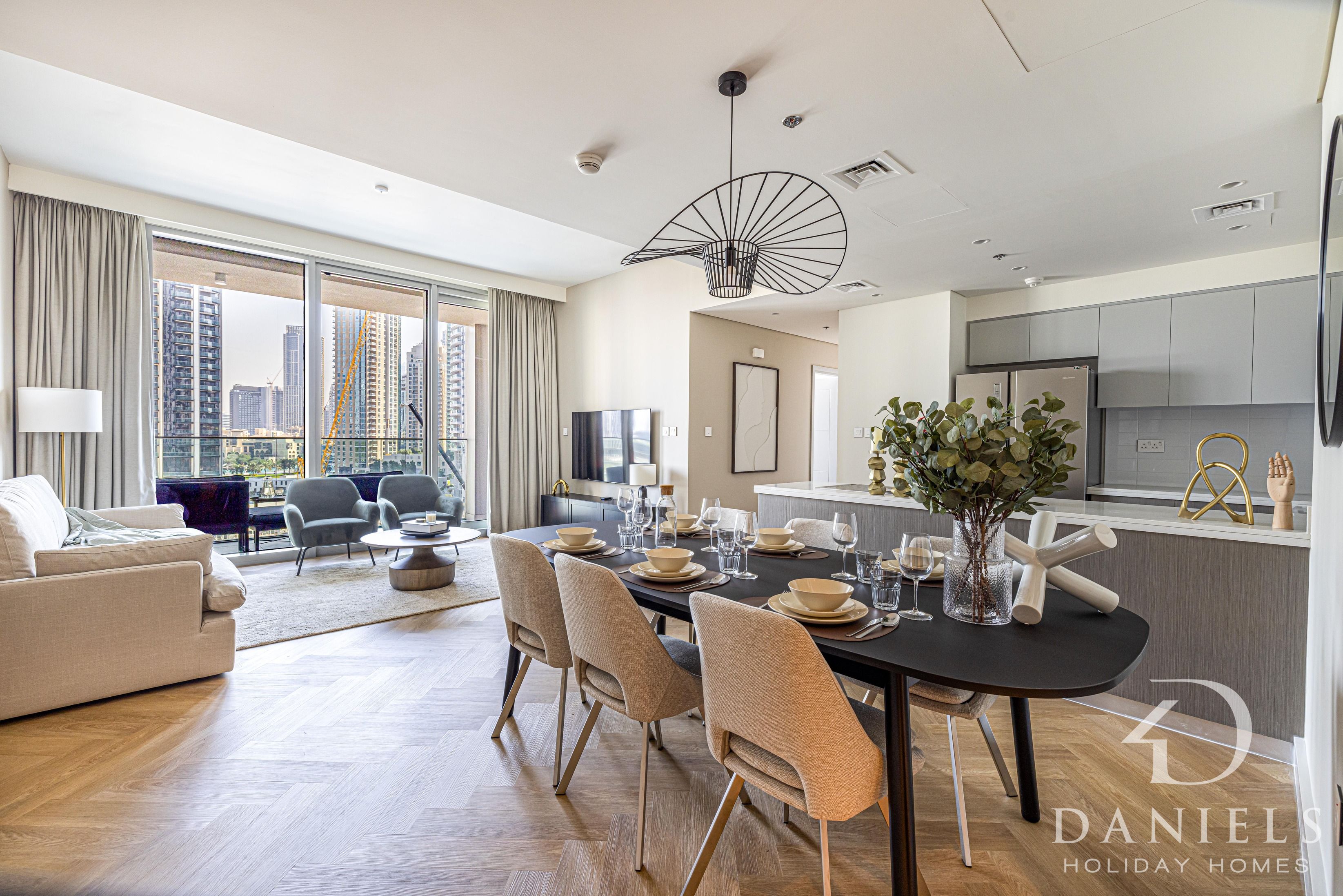 3BR Apartment with Dubai Opera Views