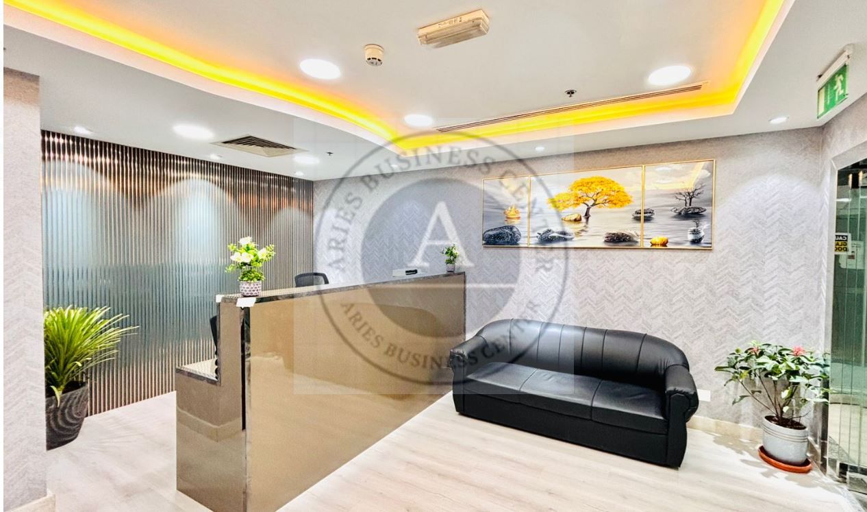 BEST OFFER IN 1 YEAR | SHARED FLEXI DESK OFFICE | FURNISHED OFFICE WITH EJARI | DEWA CHILLER WIFI FREE