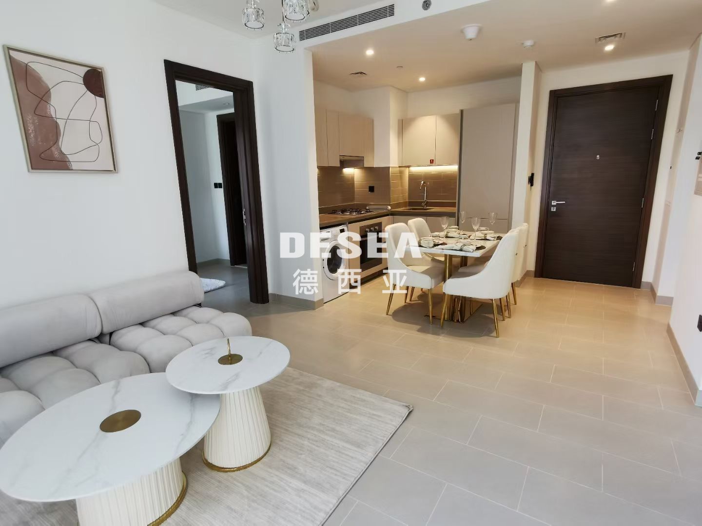 Spacious Balcony | Fully Furnished | Pool View