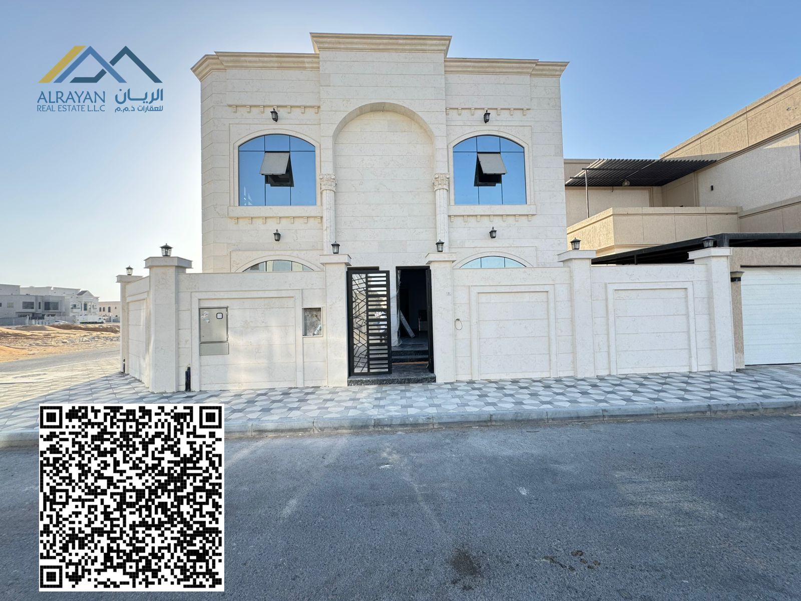 For sale luxury villa * corner with modern design in Al Alia - Ajman | Super deluxe. . .
