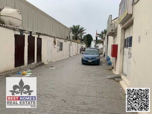 Industrial property with warehouse and rooms available for sale in New Industrial City, Ajman