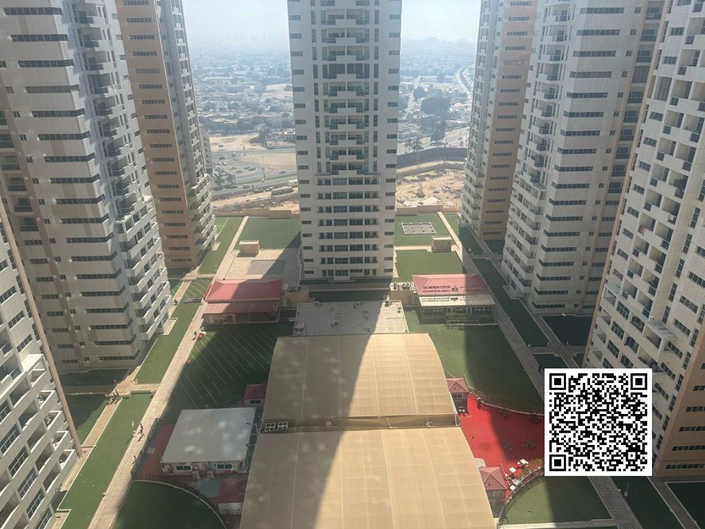 Stylish 2BHK | Closed Kitchen + Garden View | Ajman One