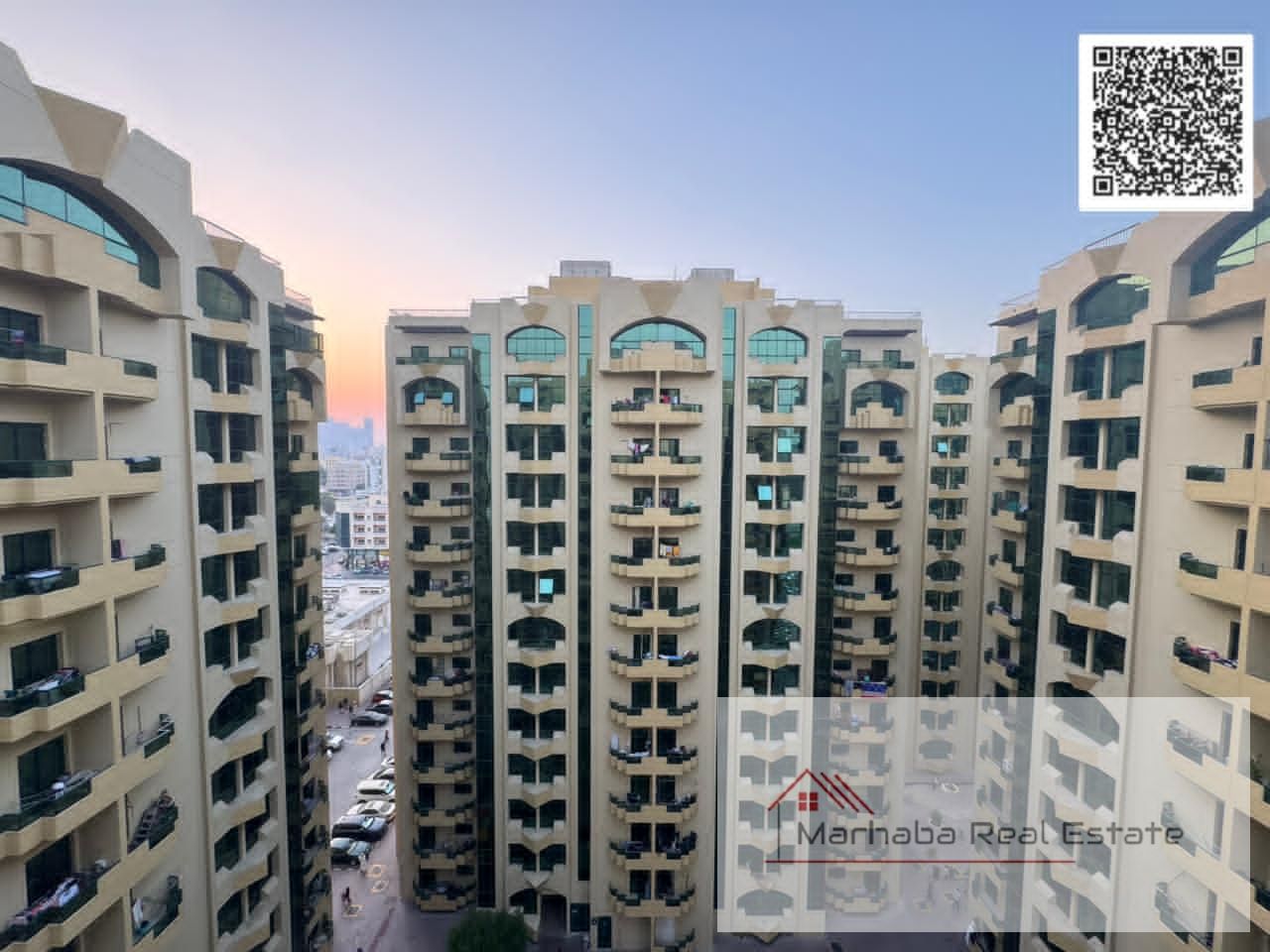 Spacious 1 BHK Apartment Available for yearly Rent In Al Rashidiya Towers Ajman