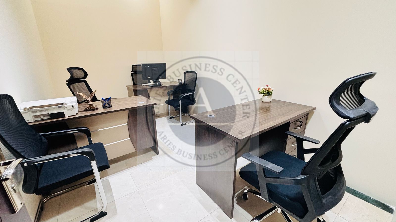 NEW OFFICE WITH EJARI FURNISHED | MULTIPLE CHEQUES | NEAR BUS, METRO AND MALL