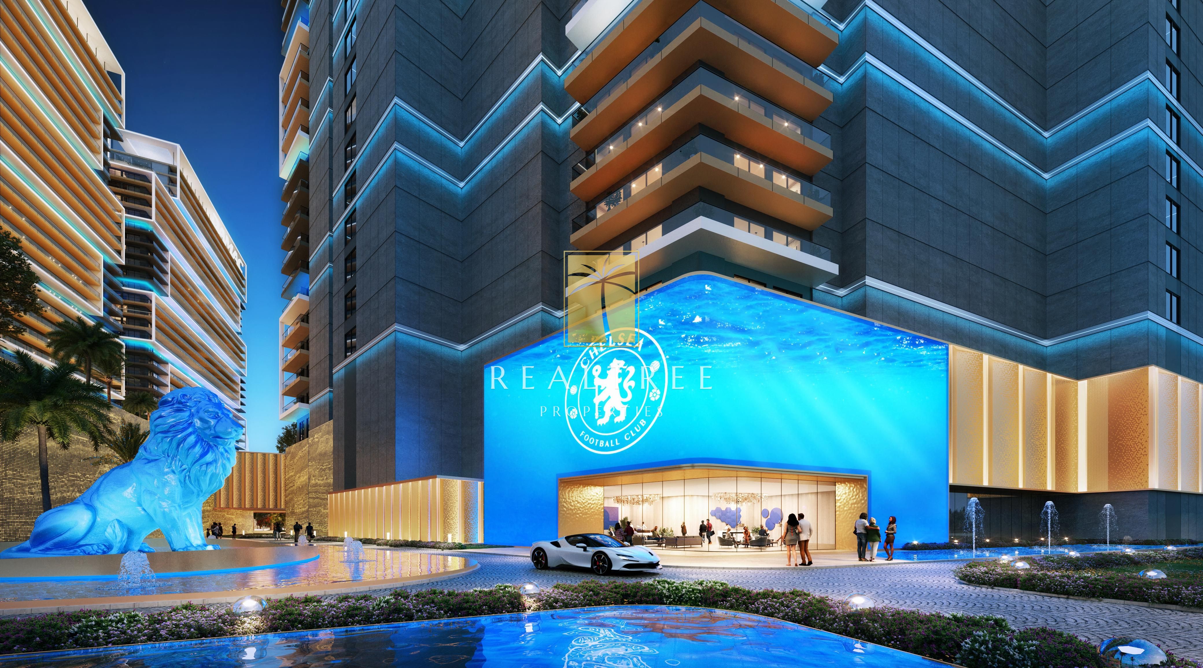 | Chelsea FC-Branded | Rooftop Football Pitch | Panoramic Sea Views |
