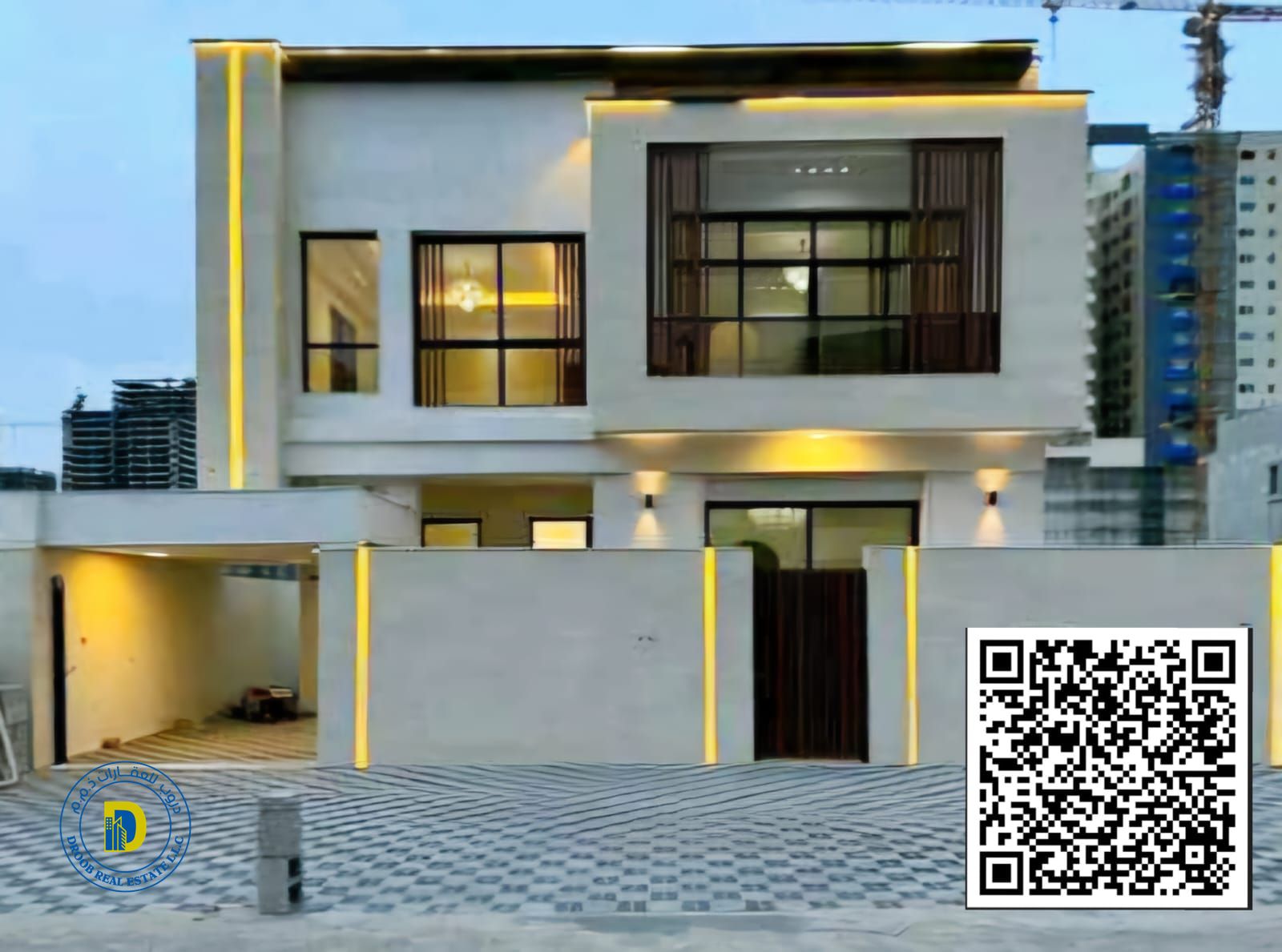 For sale, a 5-room villa in Al-Amerah area. The price includes registration fees.
