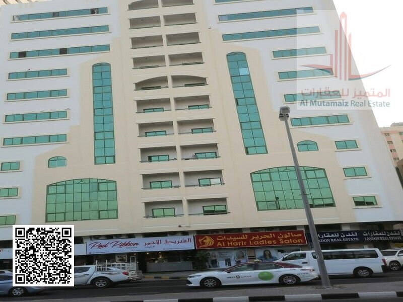 For annual rent, a two-bedroom apartment in the Al Qasimia area (Sharjah) at a special price and excellent space, with payment facilities