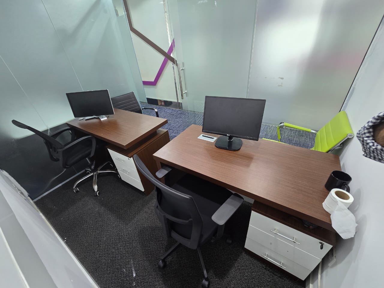 Fully Furnished Office | Chiller & Dewa Free | 16,999 Yearly