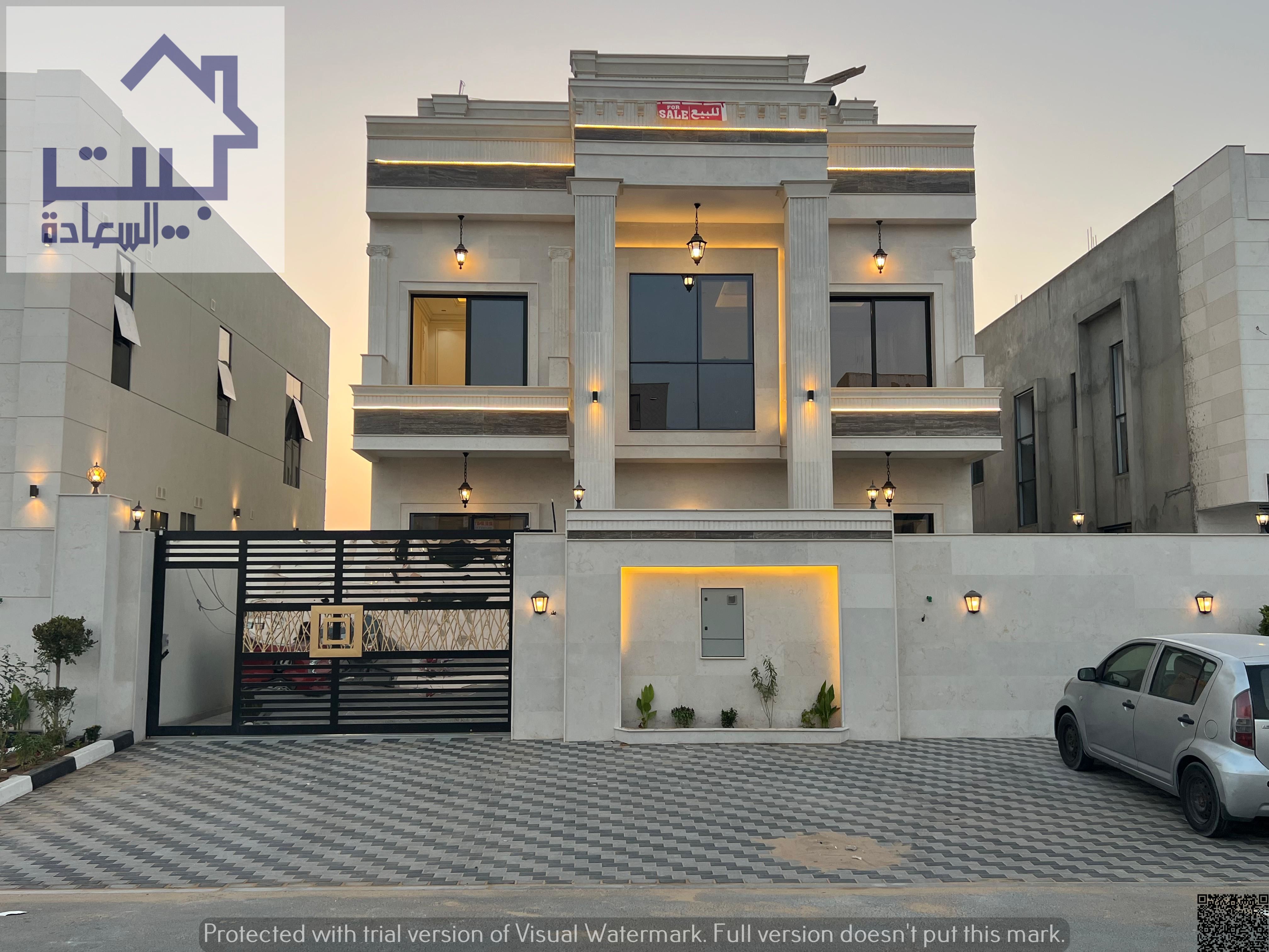 For sale a villa at a bargain price in the most upscale areas in Ajman