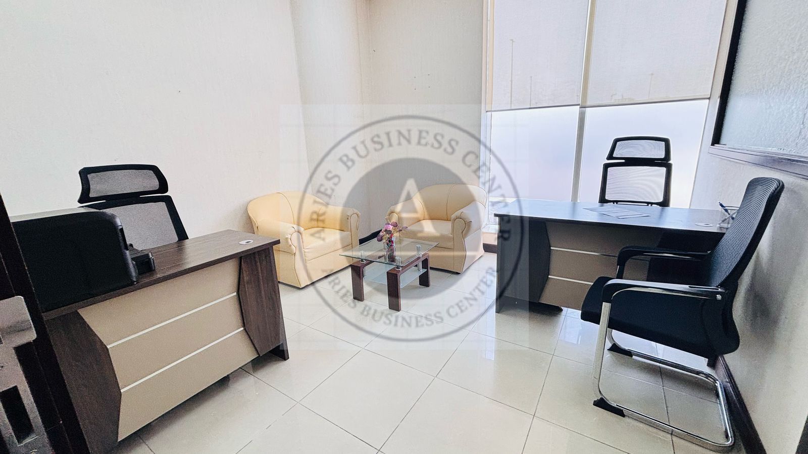 FURNISHED OFFICE FOR RENT | NEAR METRO AND BUS | ALL UTILITIES AND AMENITIES ARE INCLUDED