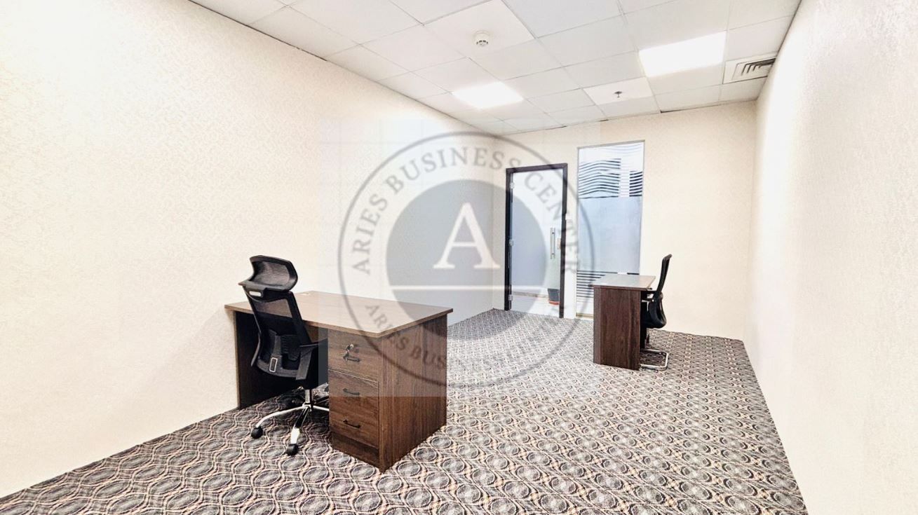 Separate Furnished Office With All Utilities Included Furnished Office With All Facilities | Dewa Chiller Wifi Free | Prime Location
