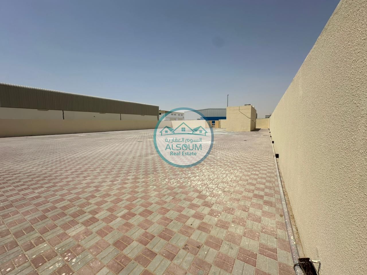 Spacious yard for rent | Boundary Wall | Interlock | 2 Office |