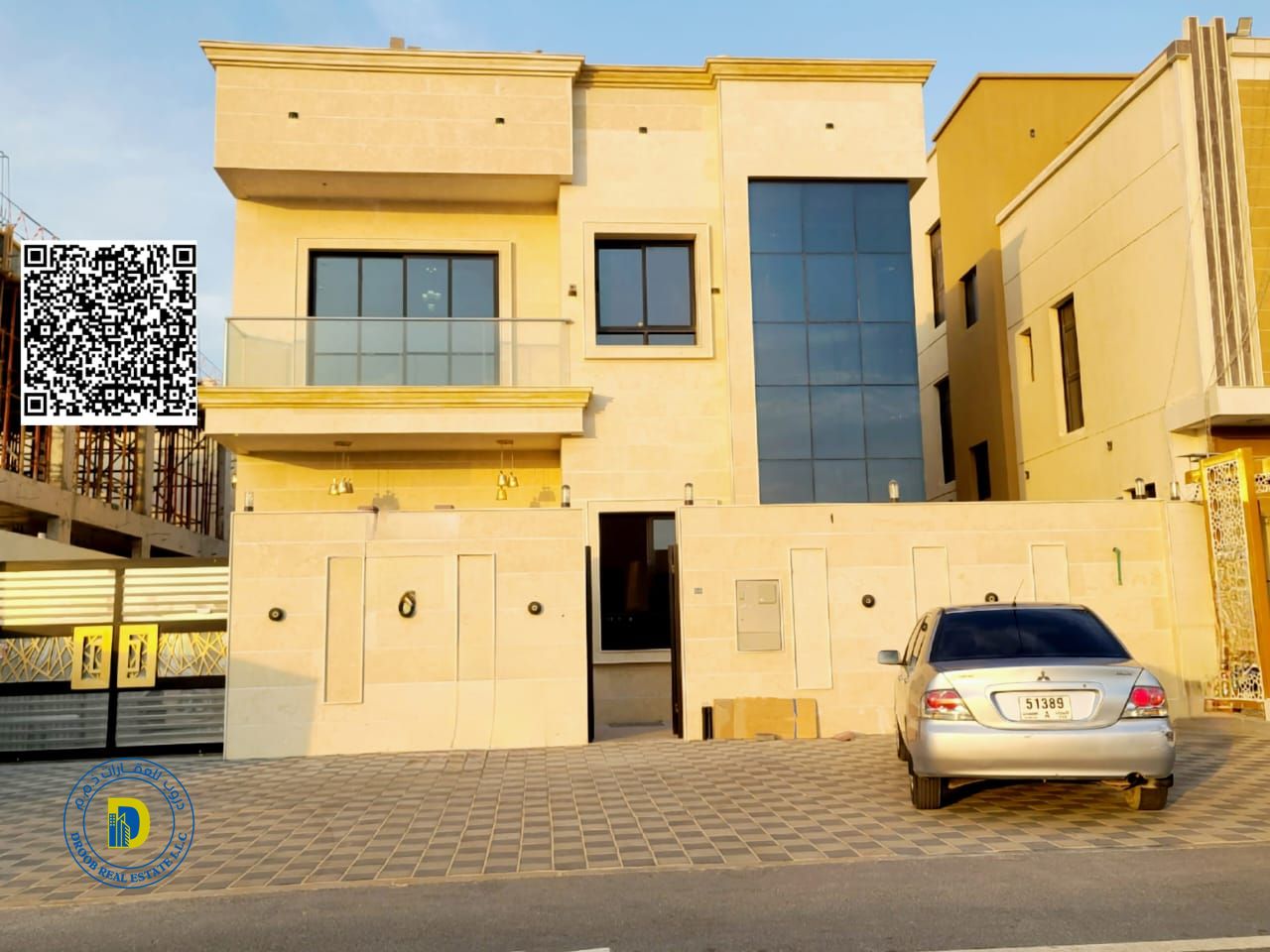 An unrepeatable opportunity, a 5-room villa in the Al-Amera area, super deluxe finishing, freehold for all nationalities, bank financing
