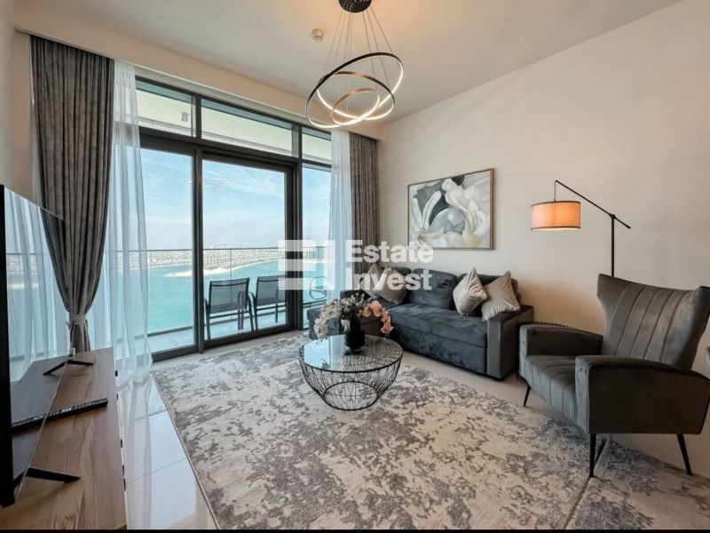 HIGH FLOOR / FURNISHED / SEA and PALM view