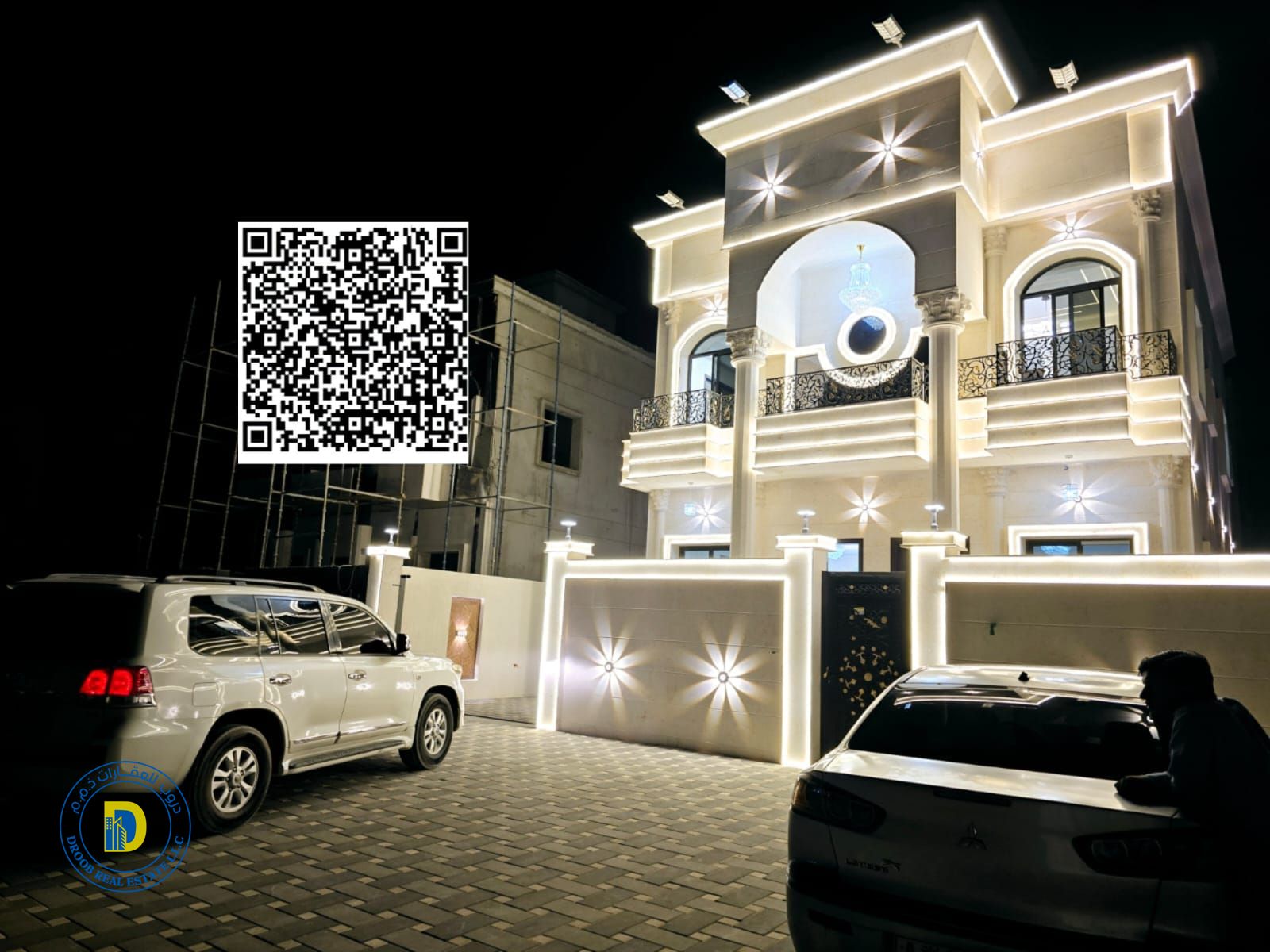 For the wealthy, a luxurious classic villa with 5 rooms and a roof, including registration fees, super deluxe finishing, bank financing, freehold