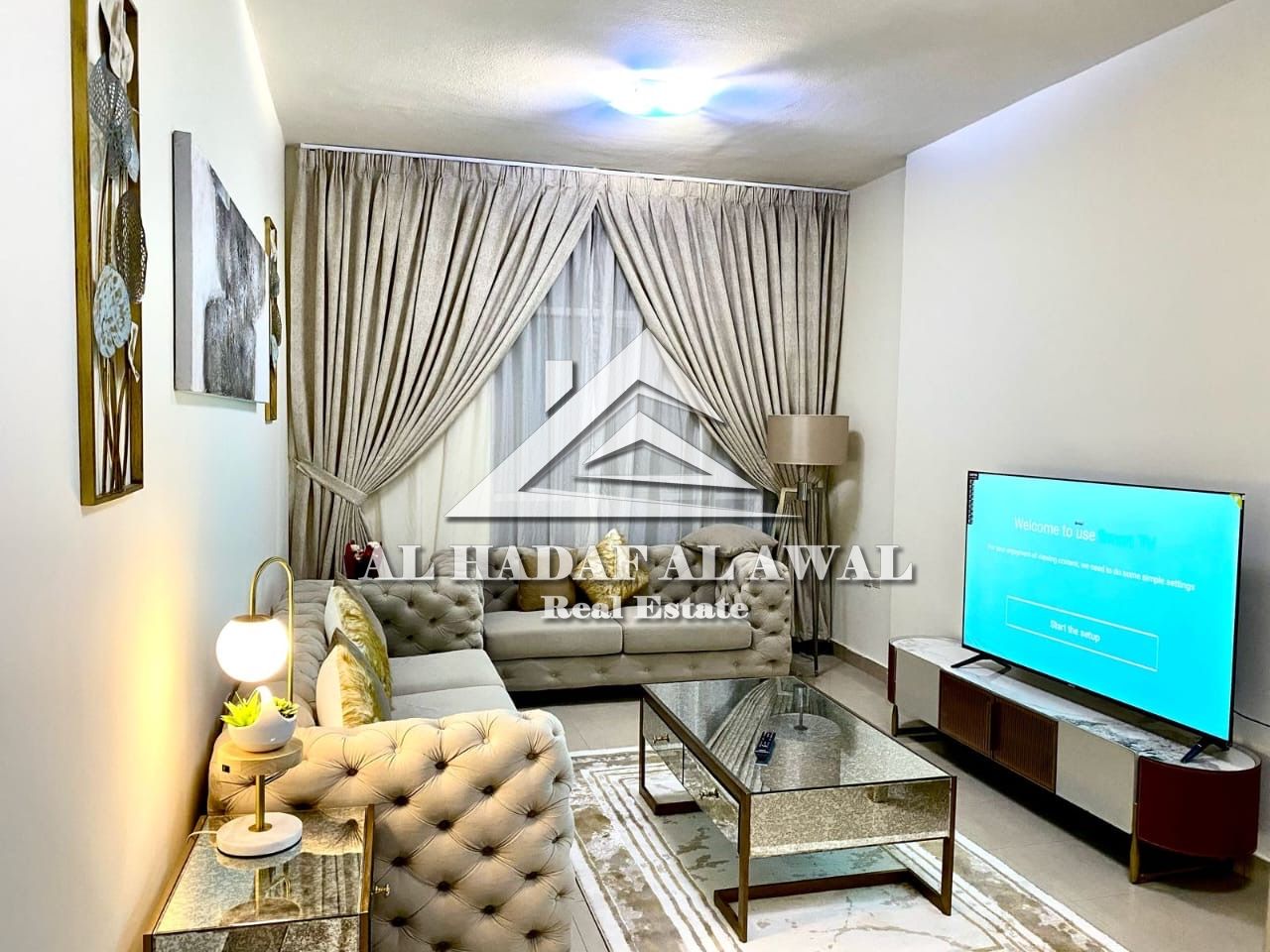 Two rooms and a hall, Sharjah Al Khan, a large area