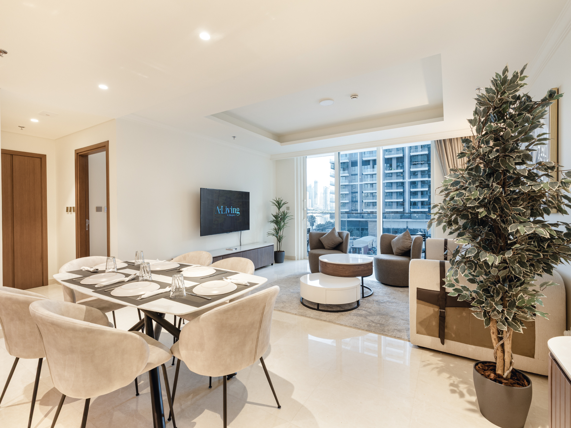 Dubai Harbour | Palace Beach 1BR | Sea View