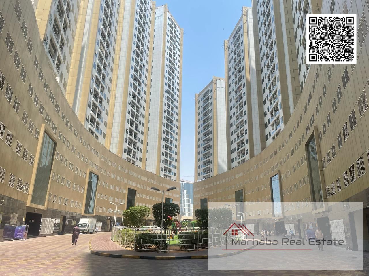 Spacious Studio | 364 Sqft | Balcony & Covered Parking | Prime Downtown Ajman | 5 Mins to E311/Sharjah